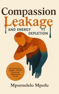 Mpume Mpofu Author Compassion Leakage and Energy Depletion flyer Frances Bentley Slowcase and networking event